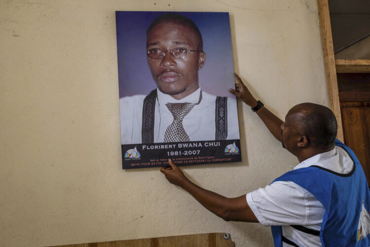 Killed for fighting corruption, a Congolese man made a martyr is inspiring a new generation